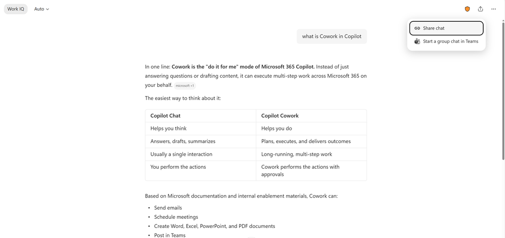 分享完整 Copilot Chat 会话